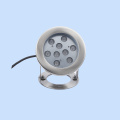 304S 9Watt IP68 Underwater Spot Liicht 145 * 155mm