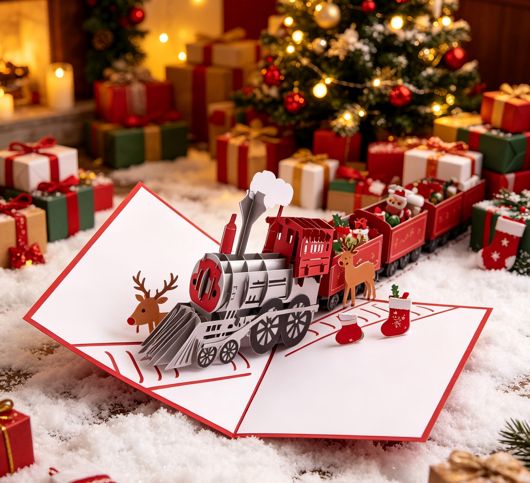 christmas pop up cards
