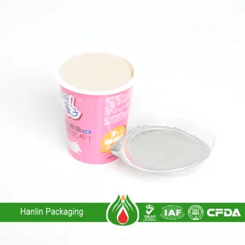 Aluminum Foil PET/AL/HSL paper cup lid seal