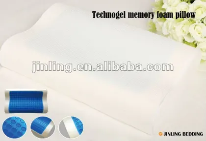 Technogel memory foam pillow