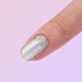 Wodoodporna końcówka paznokci z proszkiem z perłą
