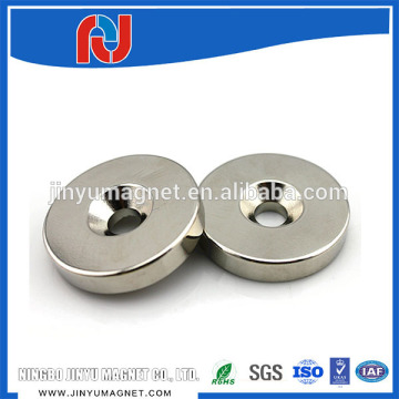 Wholesale products countersunk hole neodymium magnet