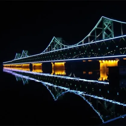 DMX512 LED RGB Digital Tubes for Bridge Lighting Projects