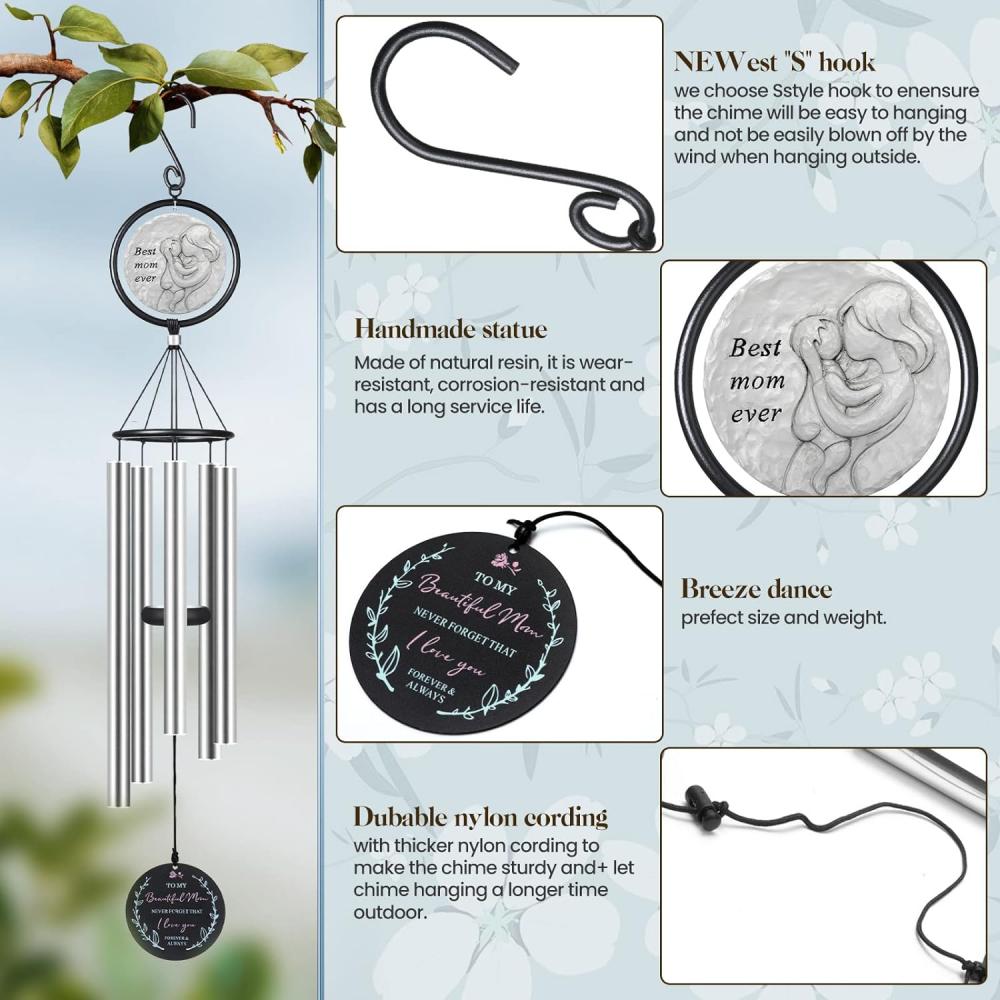 36 inches Outdoor Wind Chimes - A Perfect Gift for Mom