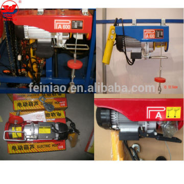 PA500 Small Electric Winch Mini Hoist with 220v,Electric Wire Rope Hoist