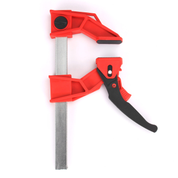 Adjustable Wood Clamp with Quick Release Ratchet Lever - Plastic Clamping Lever