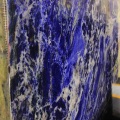 Big blue sodalite stone slabs