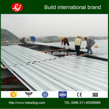 Galvanized floor support plate