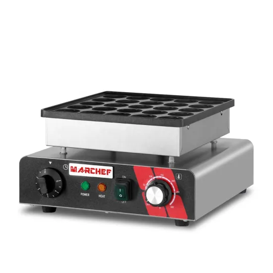 Japanese Style Dorayaki Bean Paste Waffle Machine with 25 Holes