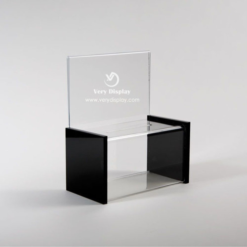 Customized acrylic card storage box