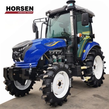HORSEN China 4x4 Compact Garden Tractor with Loader and Backhoe - 50HP/60HP