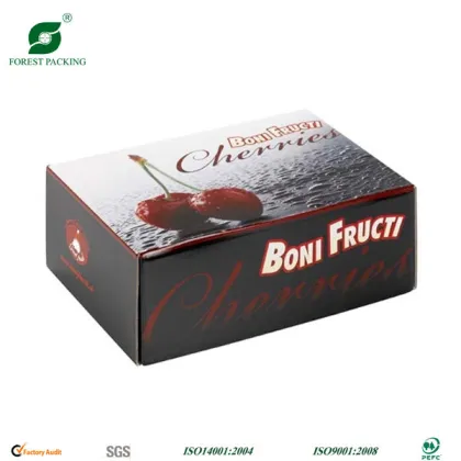 Matt Cardboard Cherries Packing Box