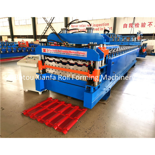 Glazed Metal Roll Forming Machine Galvanized Sheet Double Deck Forming Machine Metal Roofing Supplier