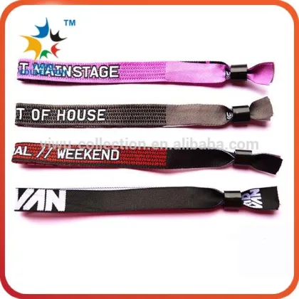 grosgrain ribbon promotional ribbon wristbands
