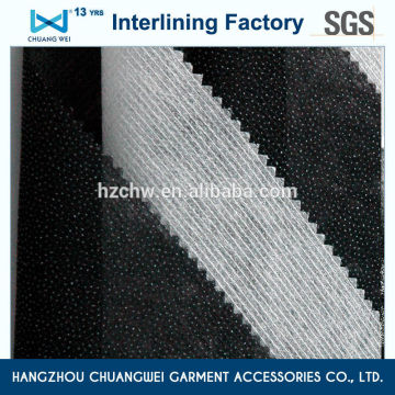 Wholesale high quality fashionable stitched fusible interlining