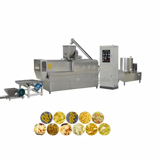 Puffed Snack Food Manufacturing Machine: Extruder for Corn Snacks and Macaroni