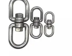 Double-Ended Swivel Eye Hook with Stainless Steel Swivel Ring