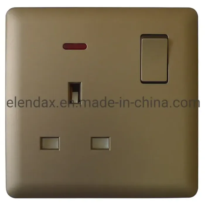 Soket Inggris Terpasang Flush UK1010