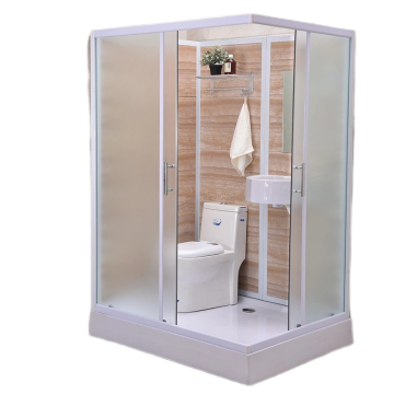 Modular Luxury Hotel Bathrooms: Complete Prefab Shower Rooms with Toilets