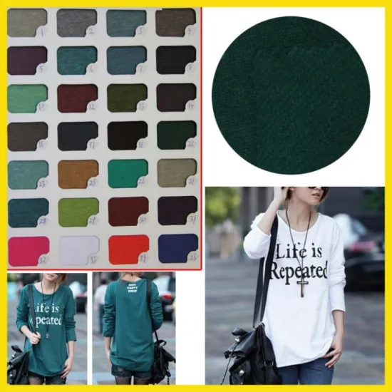 2013 New Product colored double yards fleece/terry