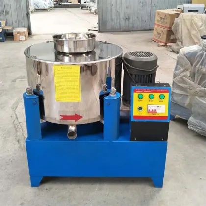 Centrifugal Cooking Oil Filter Machine for Peanut and Sunflower Oil