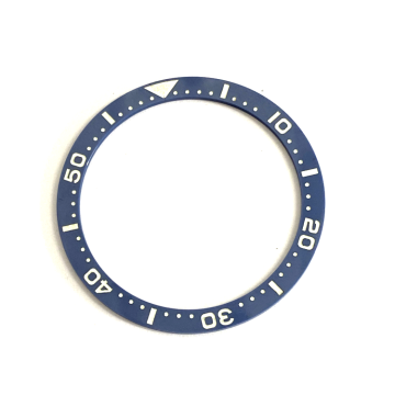 Bule d&#39;anneau d&#39;insert de lunette en céramique pour la montre