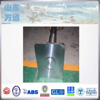 Marine stainless steel rudder pintle rudder system parts