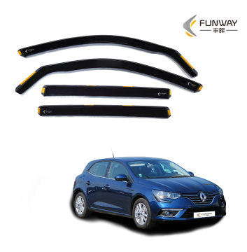 Renault Megane MK4 2016-Up 5 Door Hatchback Window Visors