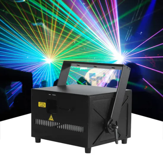 Professional 10W RGB Laser Projector: Ideal for DJ Clubs, Disco, and Stage Lighting
