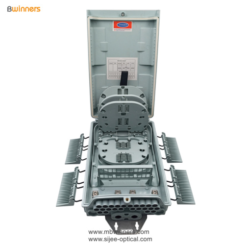 Поставка пластиковых 3 X 1: 8 Splitter Caja Волоконно-оптическая распределительная коробка