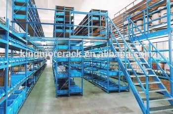 2016 high quality Q235 steel shelving mezzanine racking system