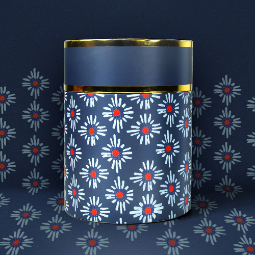 Cajas de tubo de papel de cartón de regalo de envasado redondo personalizado