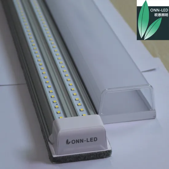 linear led light waterproof IP65 build in driver two tubes J06