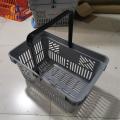 Supermarket single handle shopping plastic Hand basket