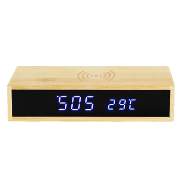 Custom Wireless LED Clock with Calendar and Electronic Movement for Living Room or Office