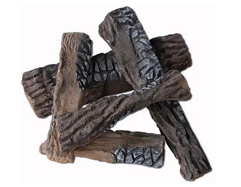 Able Realistic Artificial Fire Bowl Logs, High Quality Able Realistic