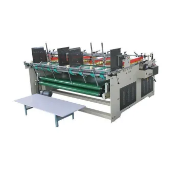 Press Type Semi-Automatic Folder Gluer Machine