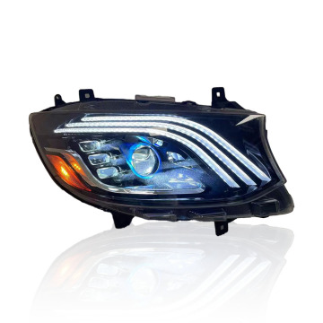 DK Motion Front Lamp for Mercedes Benz Sprinter 2019-Up LED Headlamp