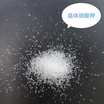 Crystal of potassium nitrate