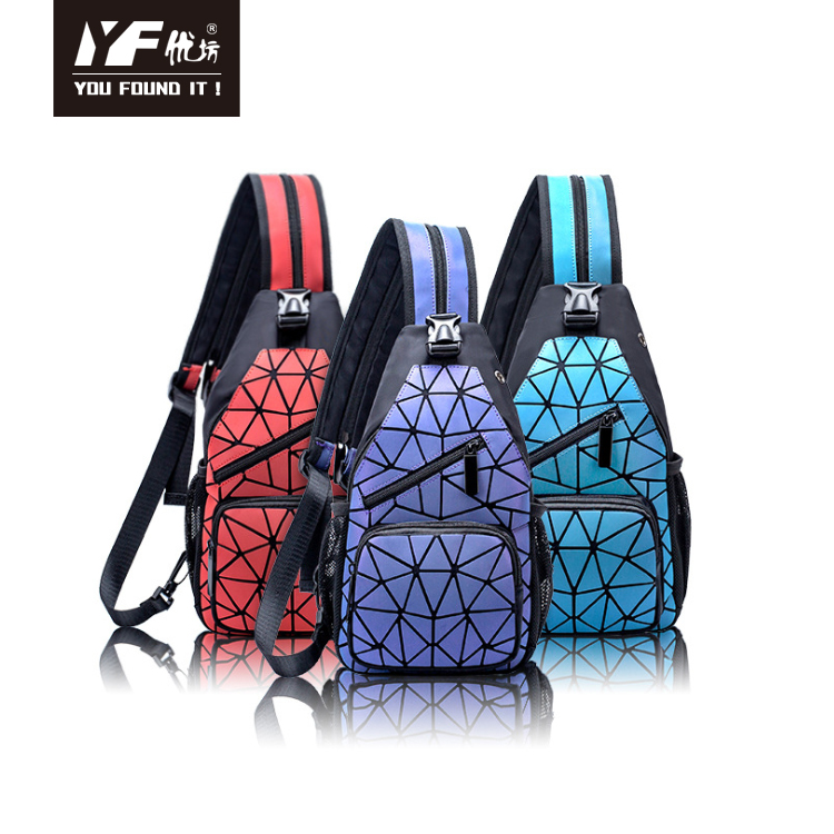 Bolso de viaje bolso de pecho unisex mochila al aire libre messenger