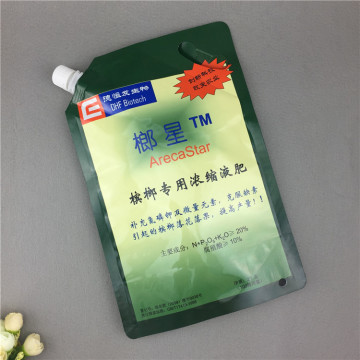 Acid and alkali resistance stand up spout pouch