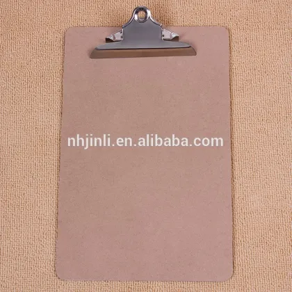 MDF clipboard with heavy duty clipboard