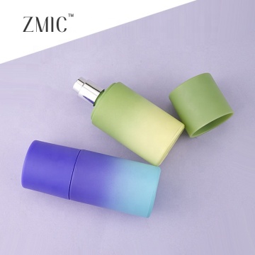 Wholesale Gradient Blue Green Pink 50ml Perfume Bottles - Luxury Glass Perfume Bottles for Sale