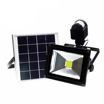 Factory Wholesale IP65 Motion Sensor LED Flood Light - 10W/20W/30W/50W Outdoor Solar Motion Sensor Flood Light