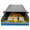 Cold-Rolled Steel 288 Ports 5U Apc Fiber Patch Panel