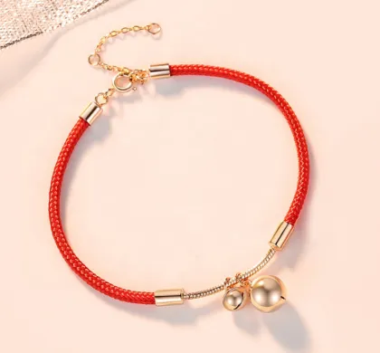 Forever Star Lucky Bell 925 Silver Bracelet