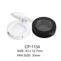 Empty Round Cosmetic Eyeshadow Container CP-1134