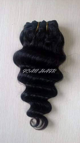 2014 New Style French Wave Brazilian Human Hair Extensions