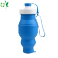 Thời trang có thể gập lại Silicone Travel Camping Cup có nắp đậy