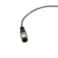 M12 Male Straight to Female Right Angle Cable